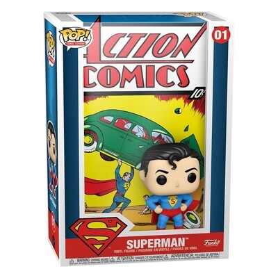 Funko Pop!, Superman, #01, Comic Covers, Action Comics