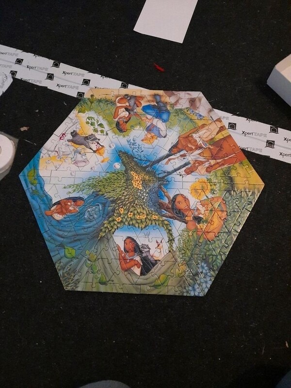 Puzzel, Carousel, Pocahontas, 6x16 stukken, Disney