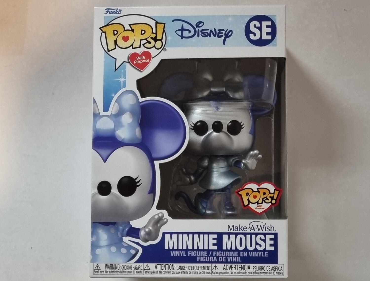 Funko Pop!, Minnie Mouse, #SE, Make a Wish, Pops With Purpose, Disney