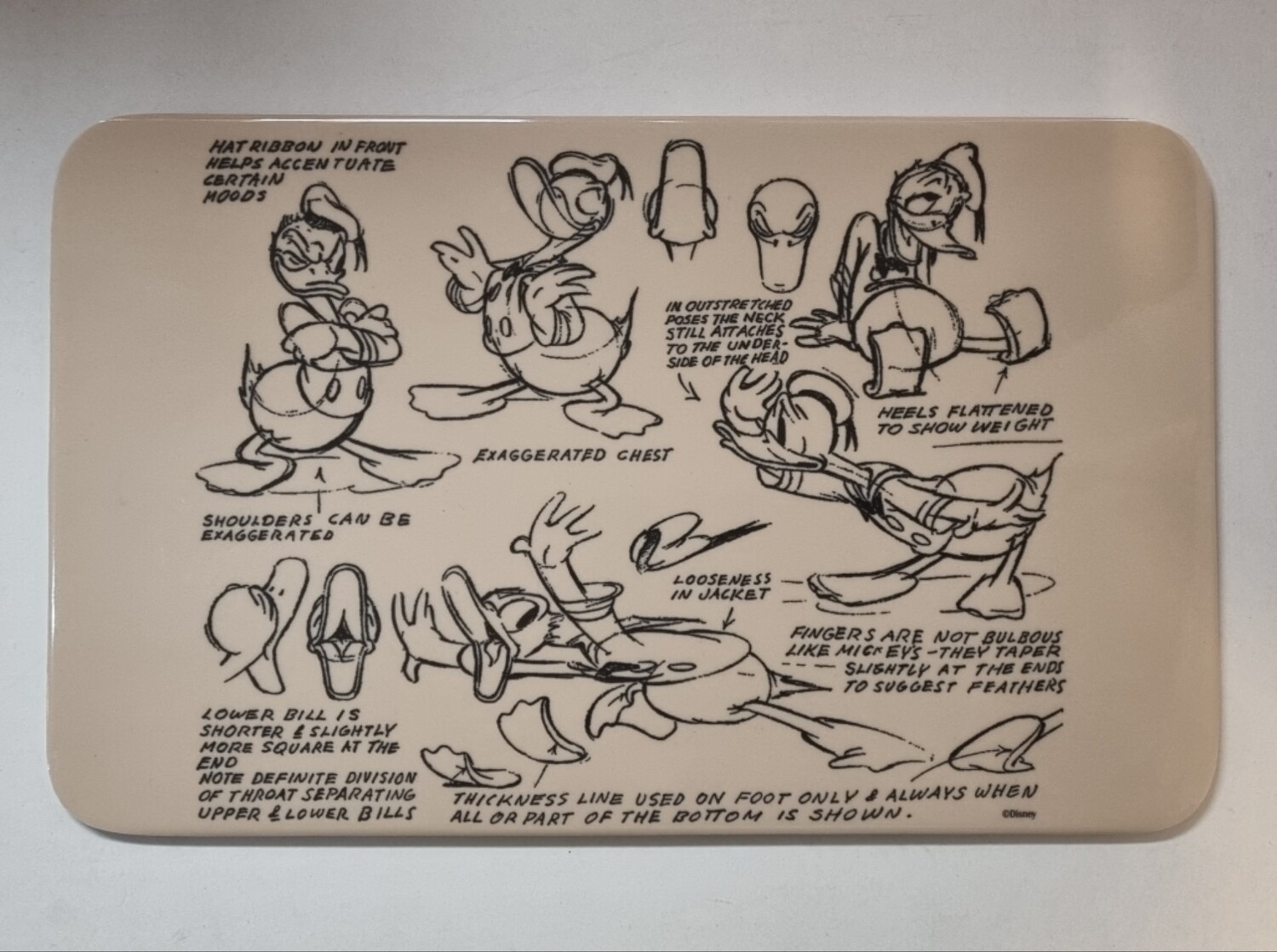 Snijplankje, Donald Duck, Vintage