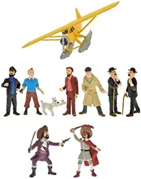Figuurtjes, Kuifje, The Adventures of TinTin, Collector Set, 10 Figuren