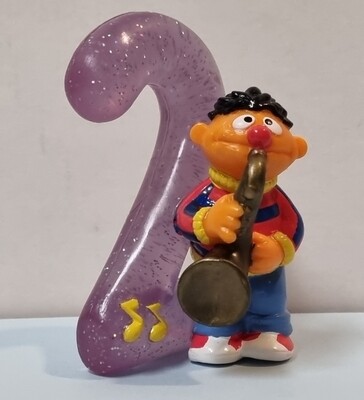 Figuurtje/Caketopper, Ernie Cijfer 2, Sesamstraat