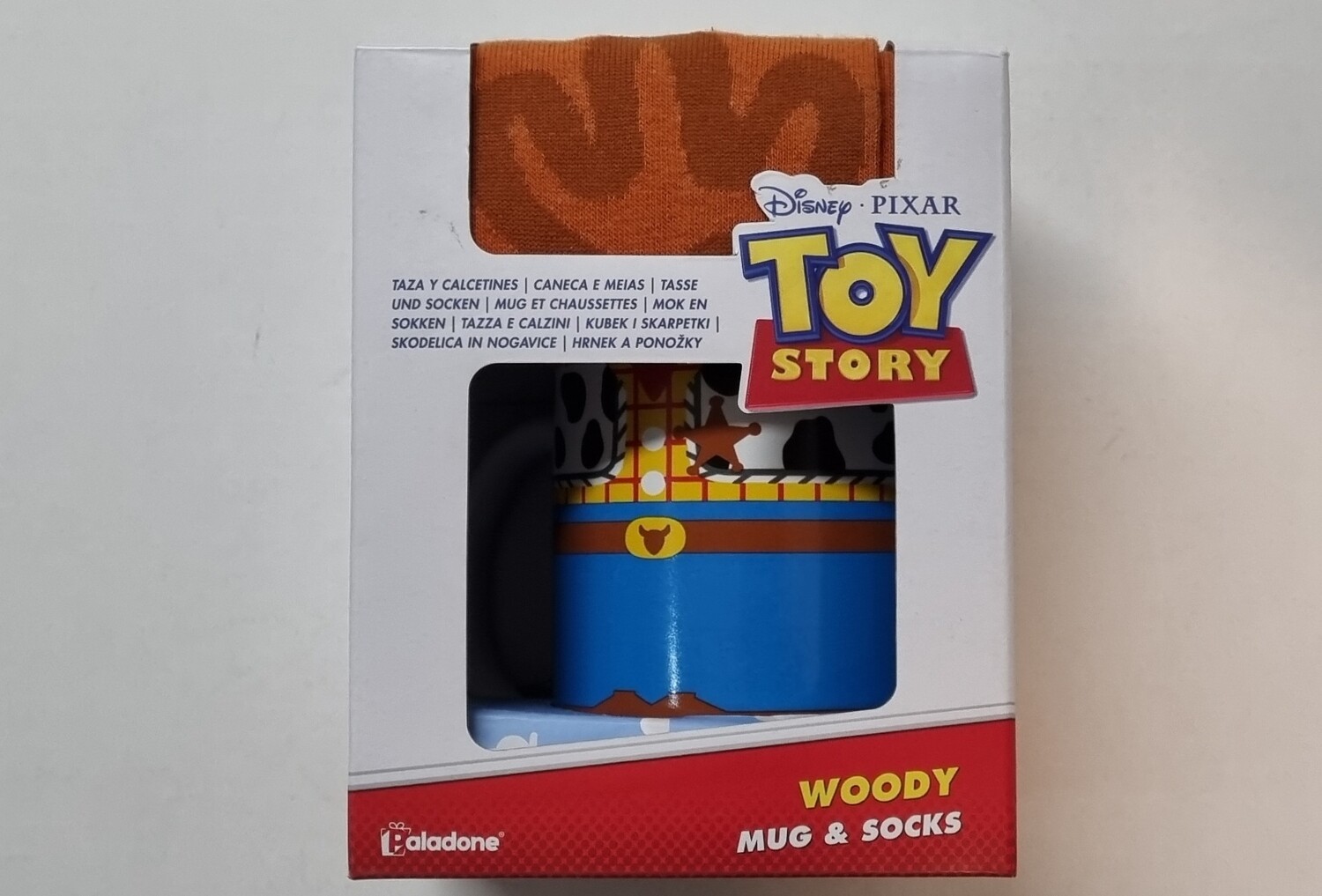 Mok en Sokken Woody, Toy Story, Maat: 41-46