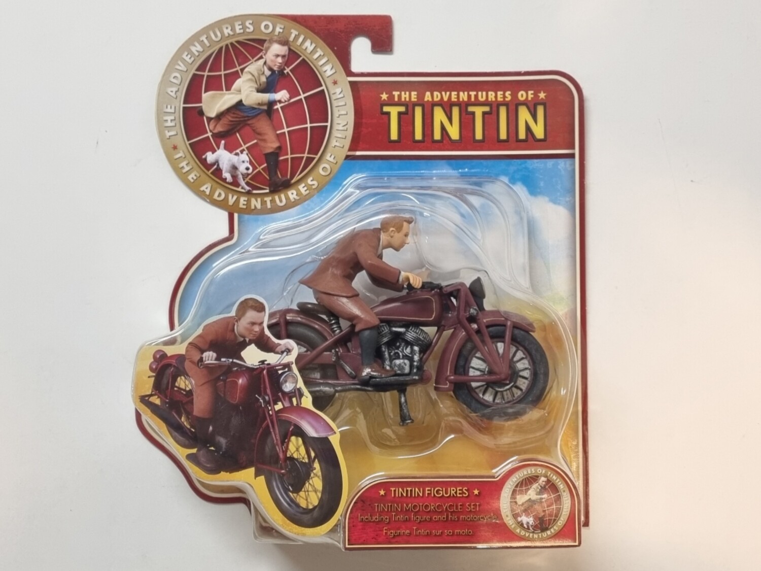 Motorcycle Set, Kuifje, The adventures of TinTin