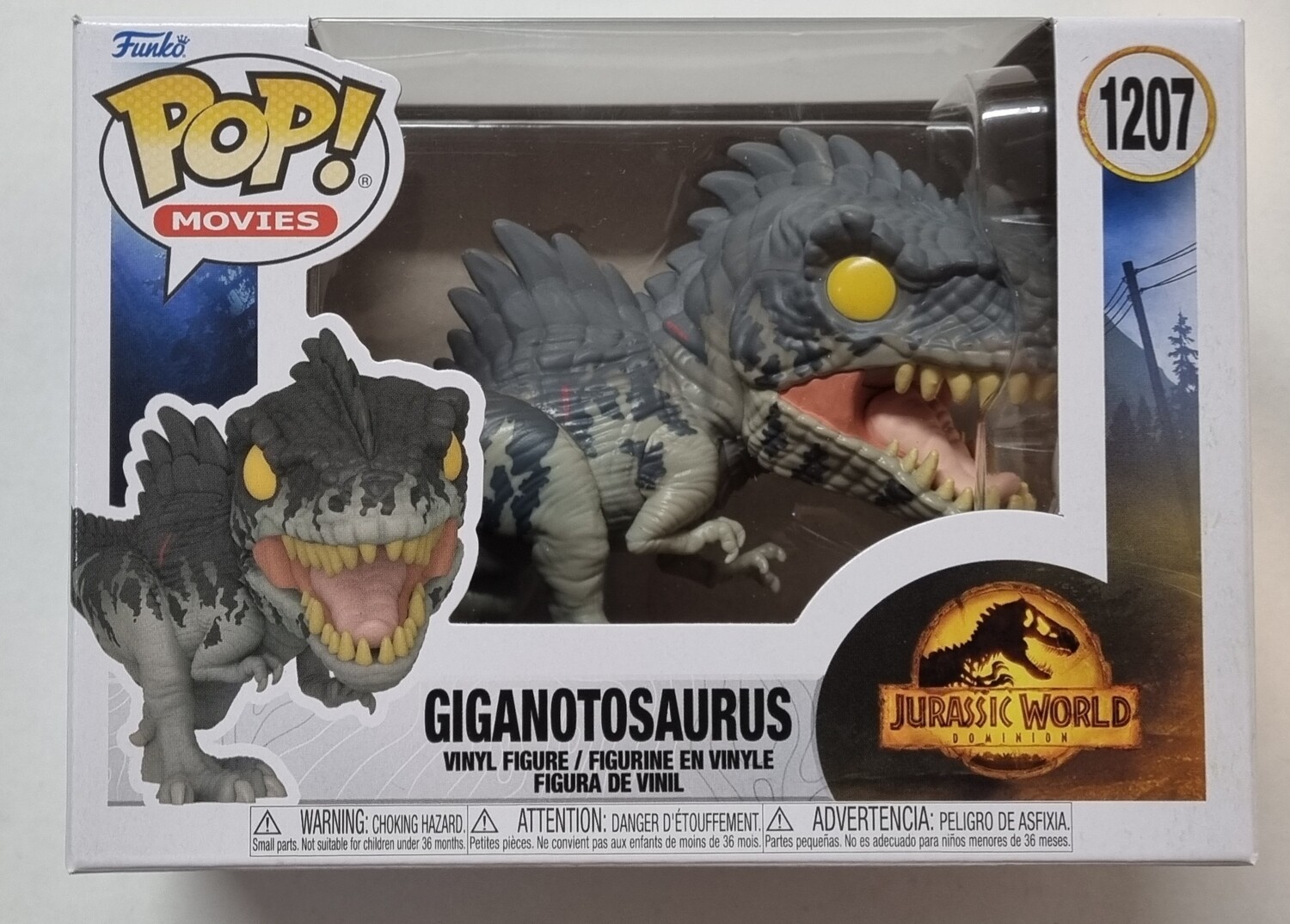 Funko Pop!, Giganotosaurus, #1207, Movies, Jurassic World Dominion