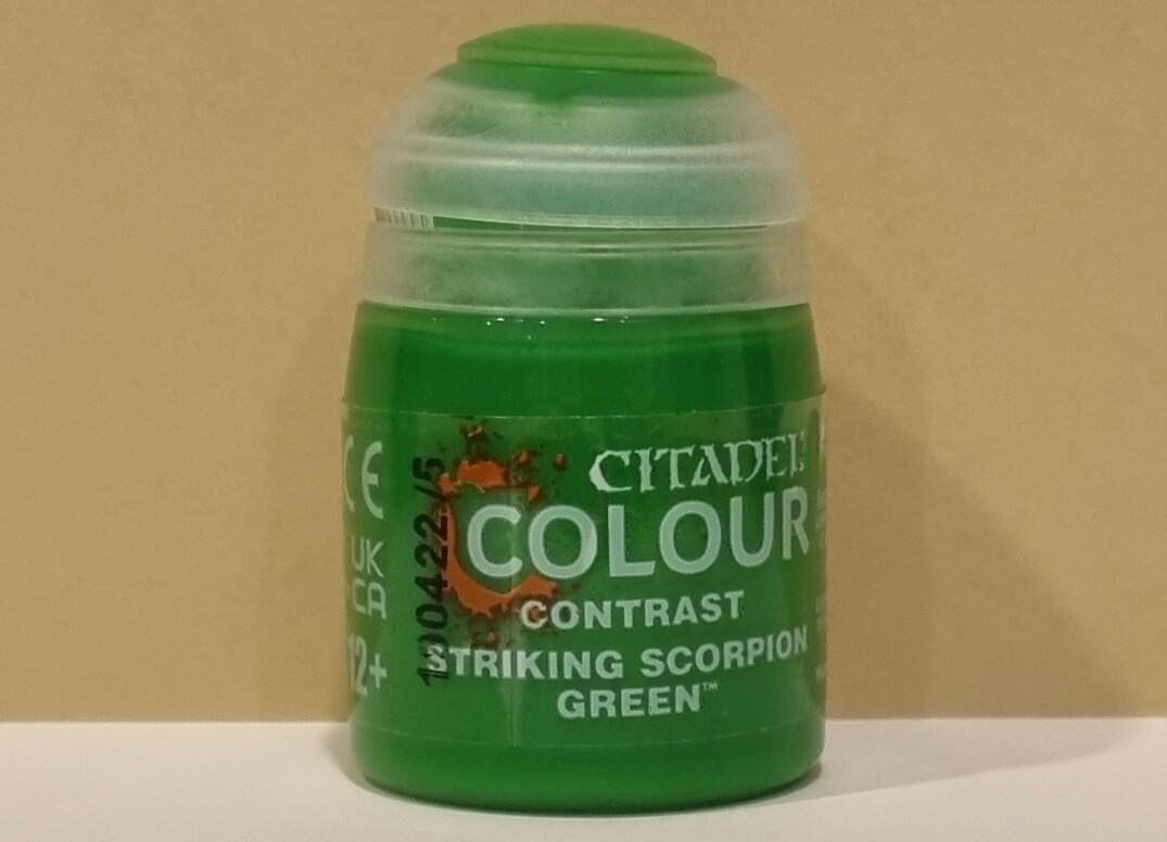 Citadel, Paint, Contrast, Striking Scorpion Green, 18ml, 29-51