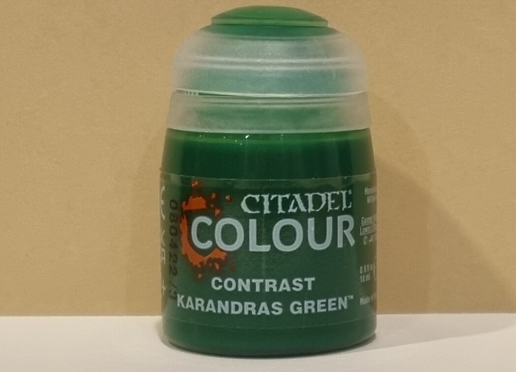 Citadel, Paint, Contrast, Karandras Green, 18ml, 29-50