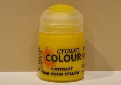 Citadel Paint, Contrast, Bad Moon Yellow, 18ml