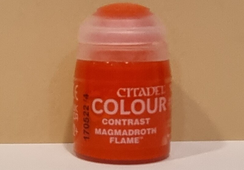 Citadel Paint, Contrast: Magmadroth Flame