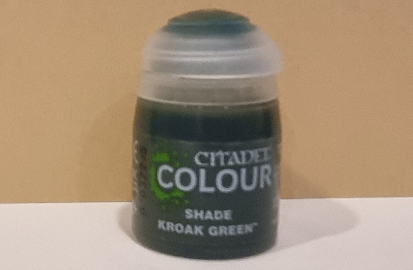 Citadel Paint, Shade, Kroak Green, 18 ml