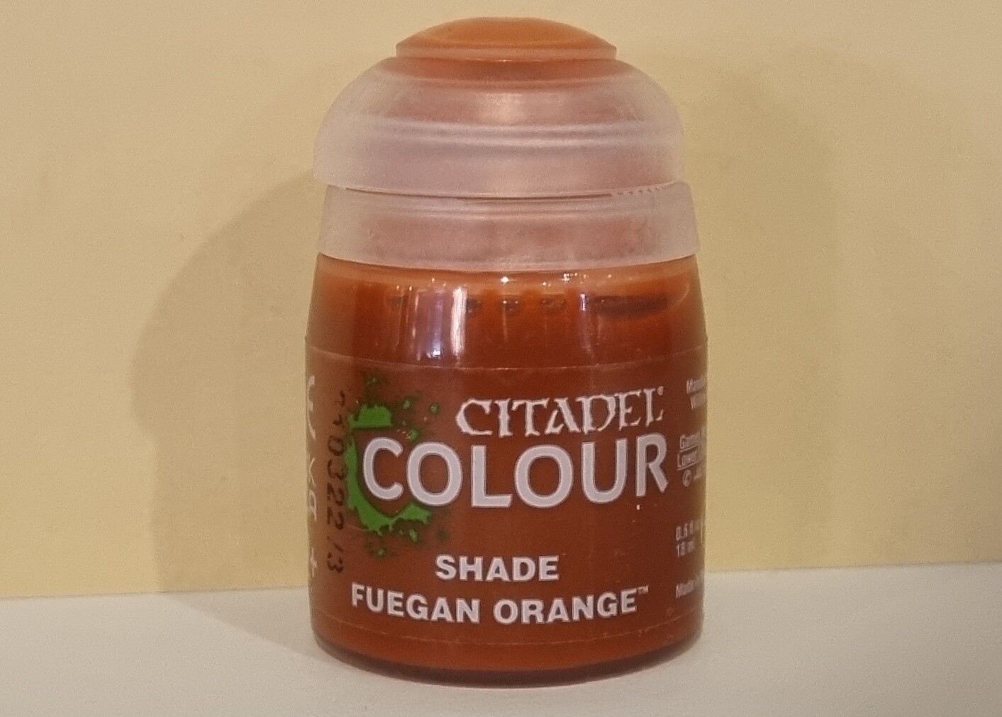 Citadel, Paint, Shade, Fuegan Orange, 18ml, 24-20