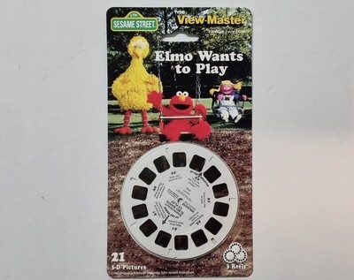 Viewmaster, Elmo Wants to play, Sesamstraat
