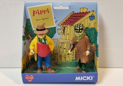Figurenset, Boeven Donner-Karlsson &amp; Blom, Pippi Langkous