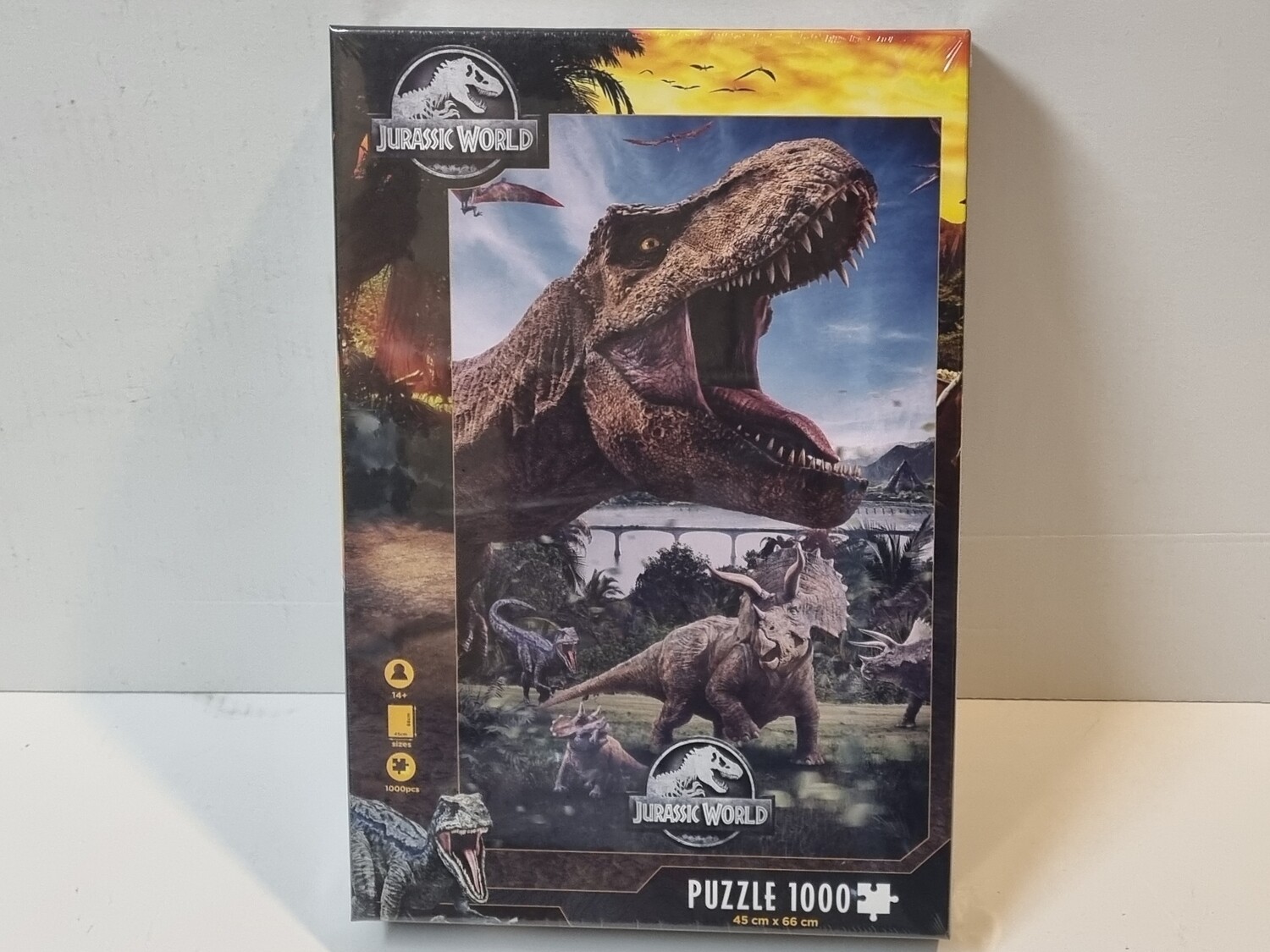 Puzzel, Jurassic World Poster Rex, 1000 stukjes