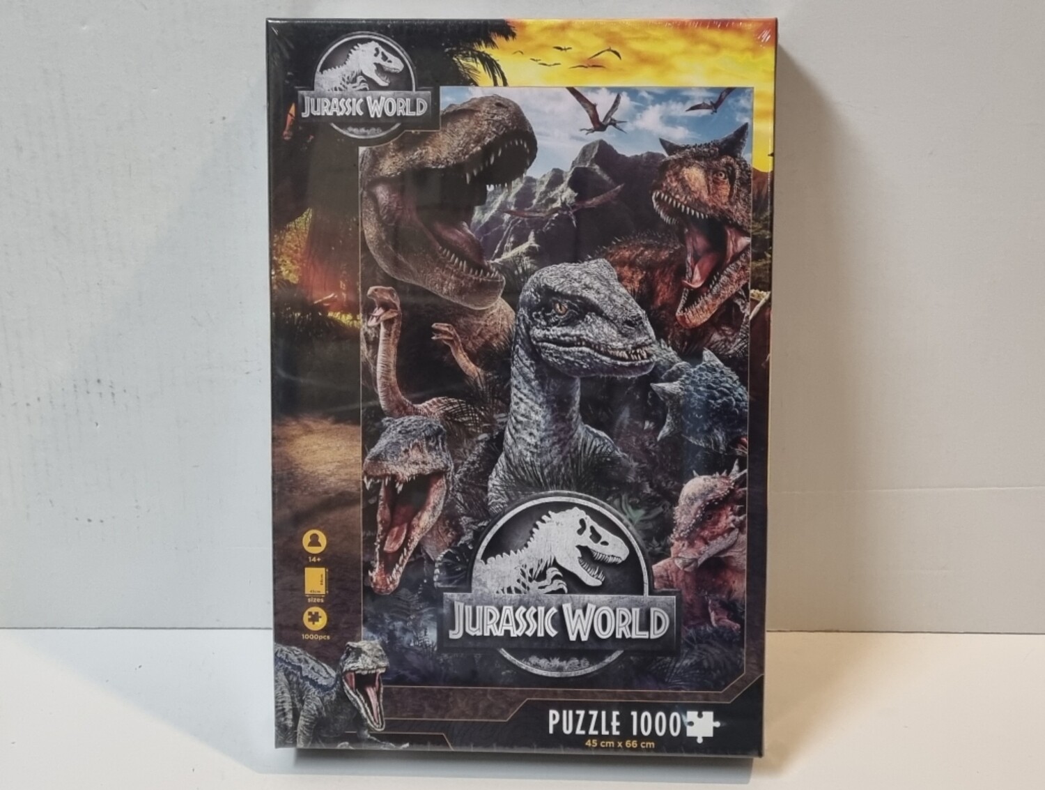 Puzzel, Jurassic World Poster, 1000 stukjes