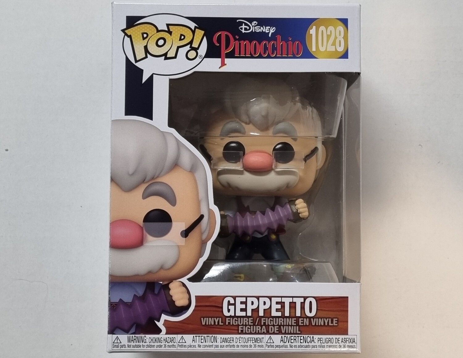 Funko Pop!, Geppetto, #1028, Disney, Pinocchio