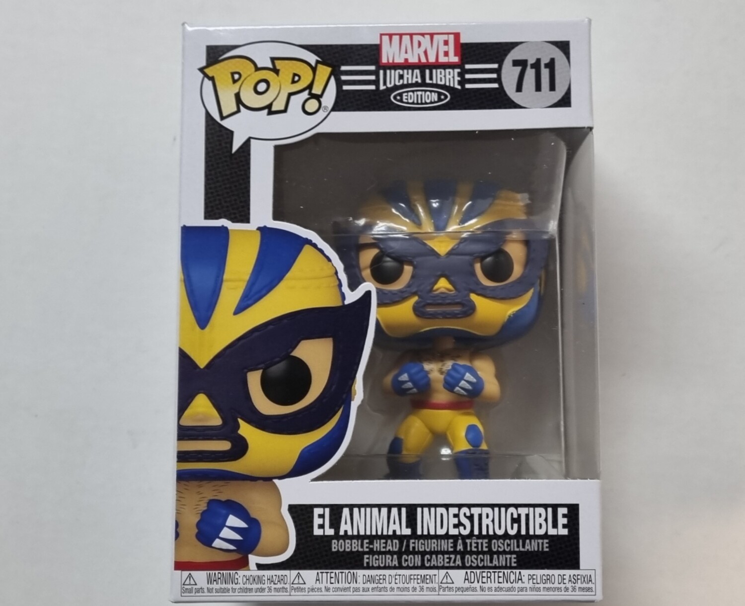 Funko Pop! #711 El Animal Indestructible, Marvel Lucha Libre