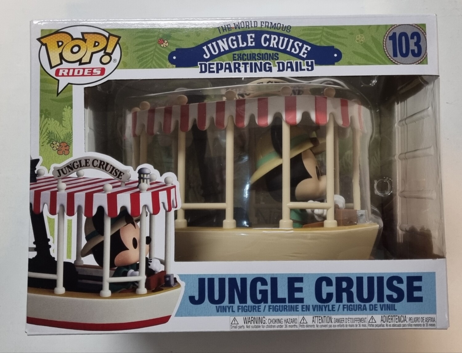 Funko Pop!, Jungle Cruise with skipper Mickey, Rides, #103, Disney