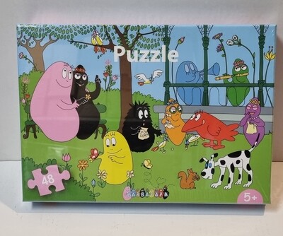 Puzzel, Familie in het park, Barbapapa, 48 stukjes, Petit Jour Paris