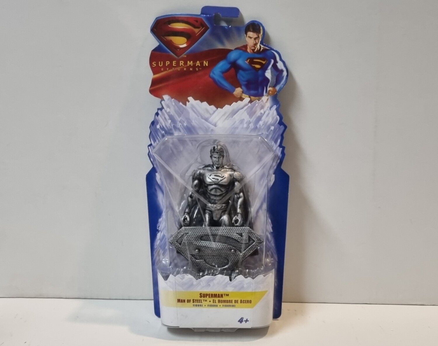 Actiefiguur, Silver Superman the Man of Steel uit Superman Returns