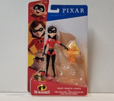 Actiefiguren,Violet en Fire Jack-Jack, Incredibles