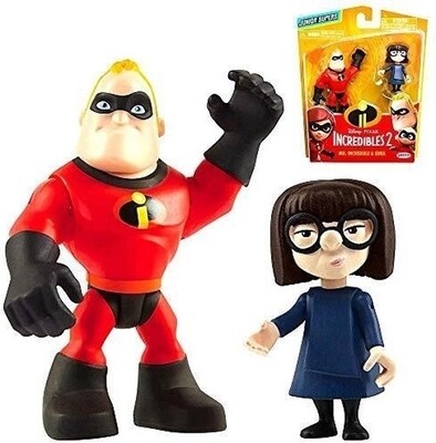 Figuurtjes, Mr Incredible en Edna, Incredibles 2