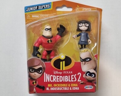 Figuurtjes, Mr Incredible en Edna, Incredibles 2