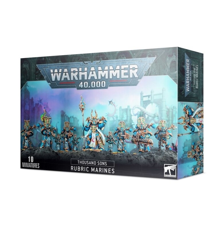 Warhammer 40k, Thousand Sons: Rubric Marines