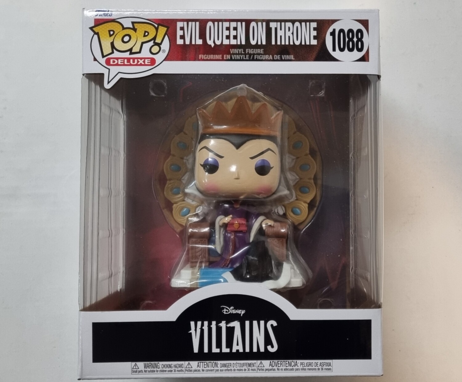 Funko Pop Deluxe Evil Queen on Throne #1088 - Snow White - A