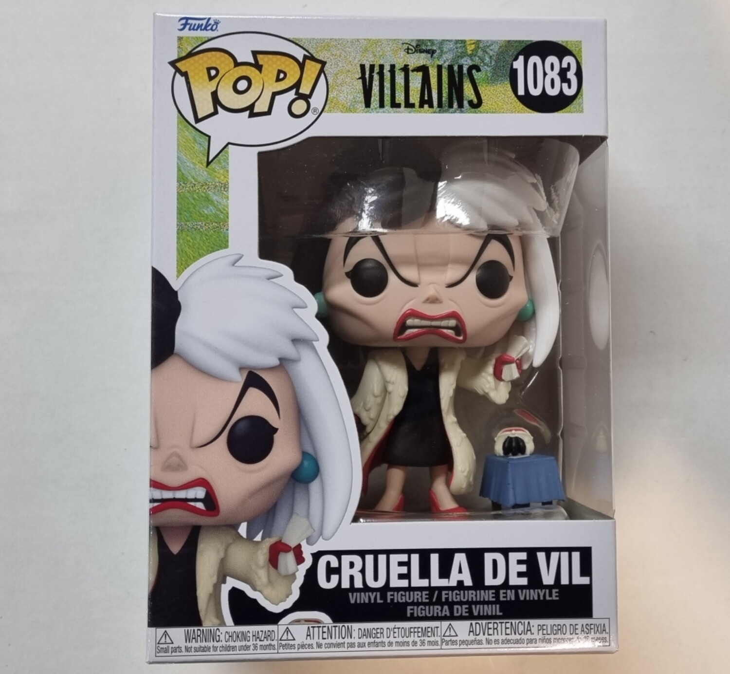 Funko Pop!, Cruella de Vil, #1083, Disney, Villains