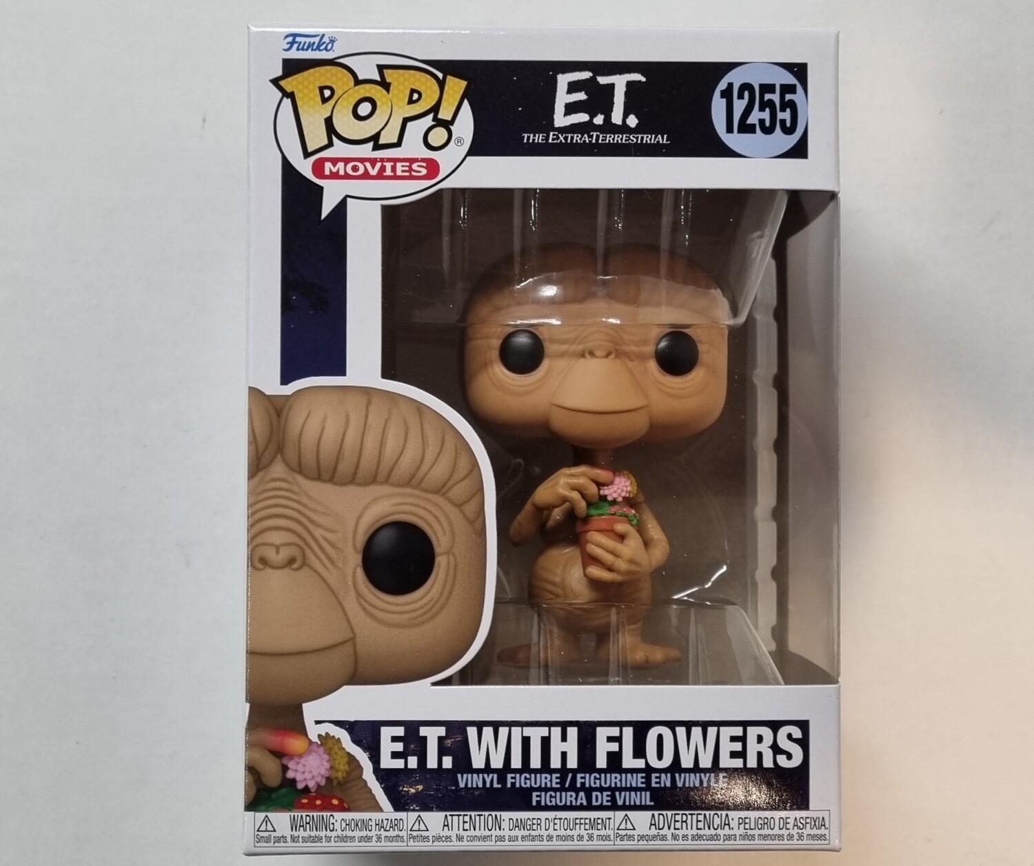 Funko Pop! Movies #1255 E.T. with Flowers, E.T. The Extra Terrestrial