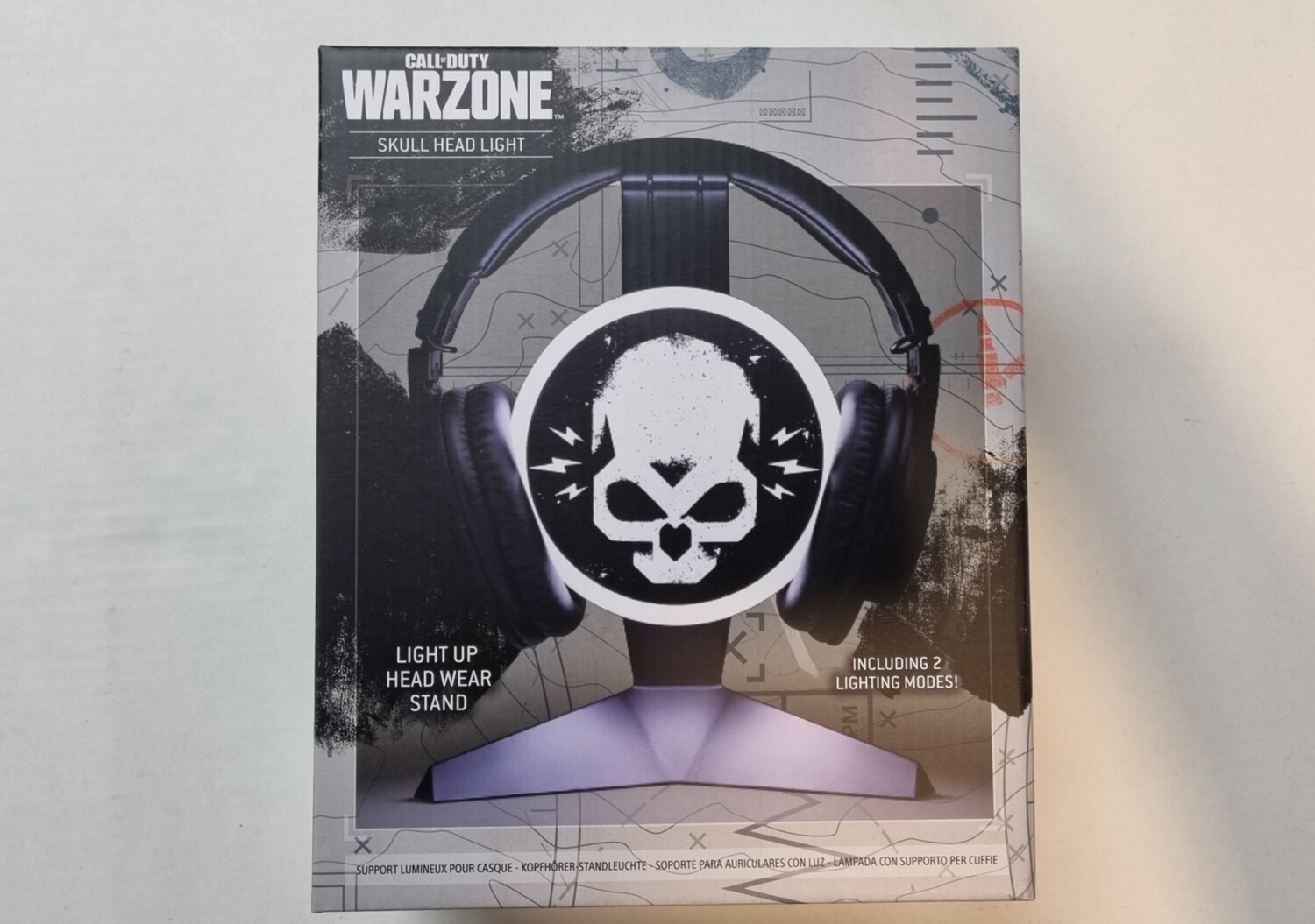 Skull Head Light, Lamp en Hoofdtelefoon Standaard, Call of Duty: Warzone 