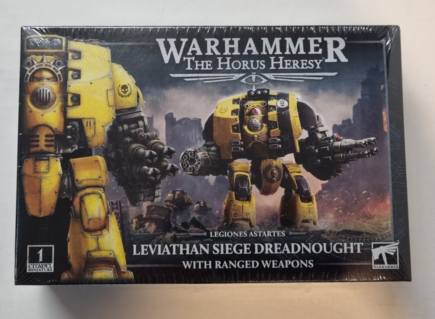 Warhammer, 40k, 31-28, The Horus Heresy: Leviathan Siege Dreadnought with Ranged Weapons