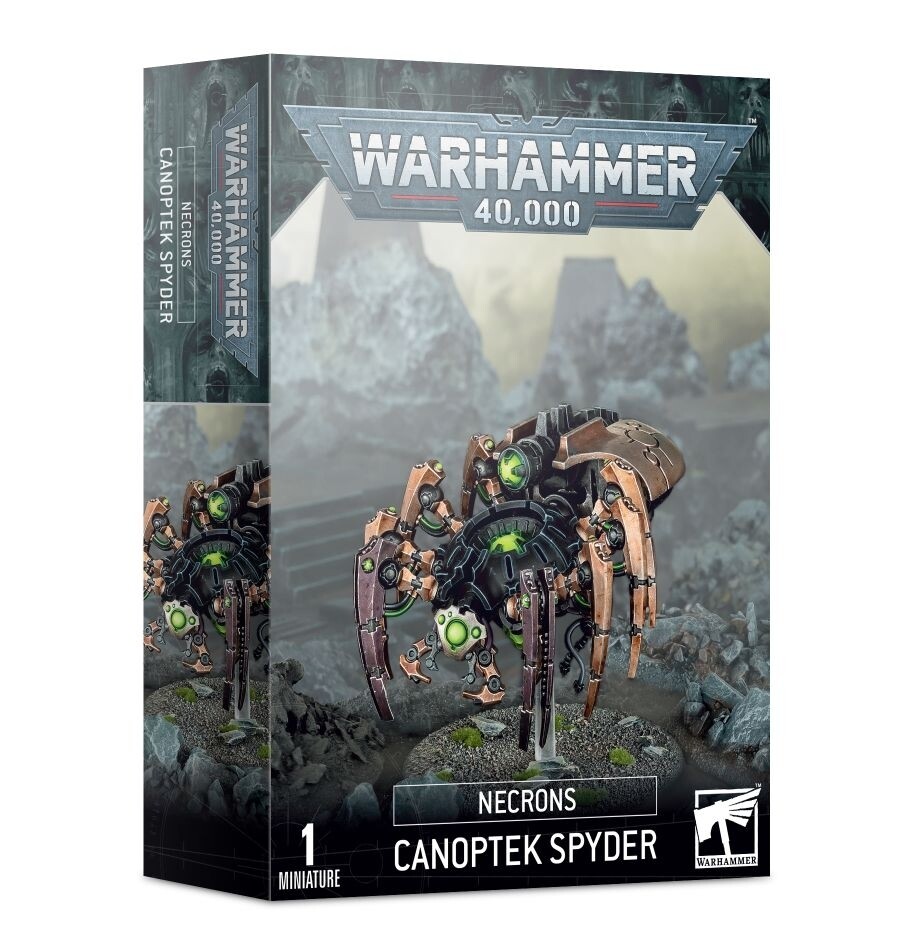 Warhammer, 40k, 49-16, Necrons: Canoptek Spyder