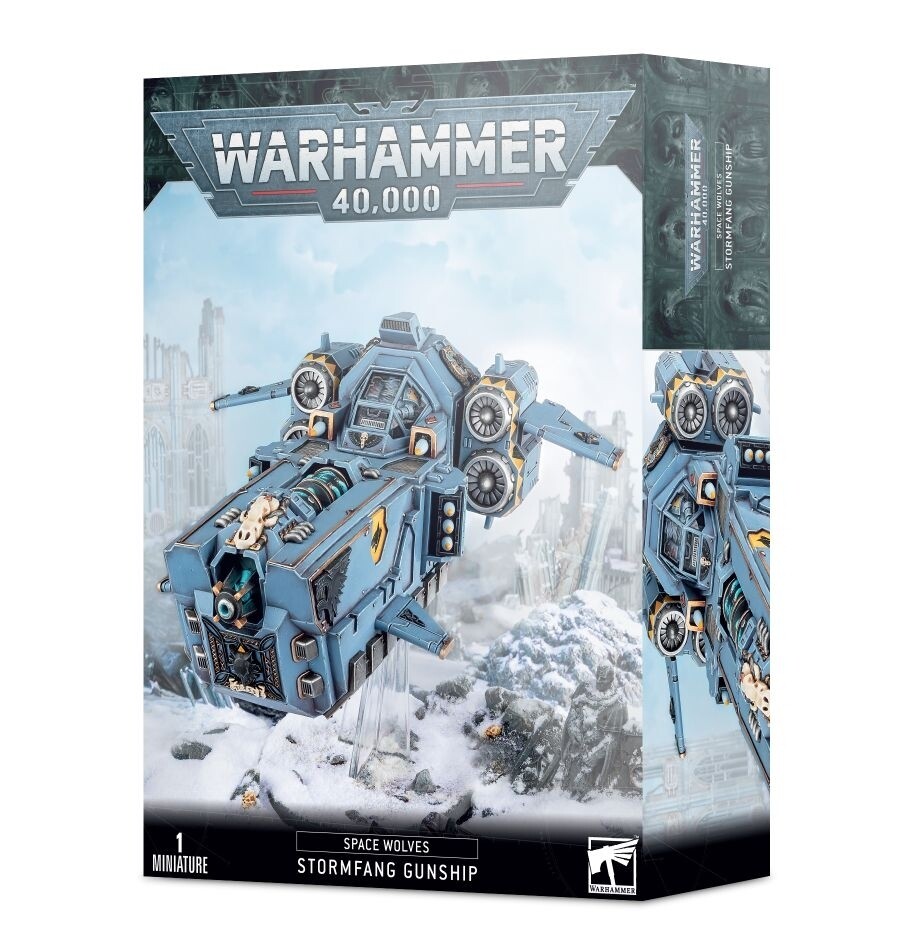 Warhammer, 40k, 53-11, Space Wolves: Stormfang Gunship
