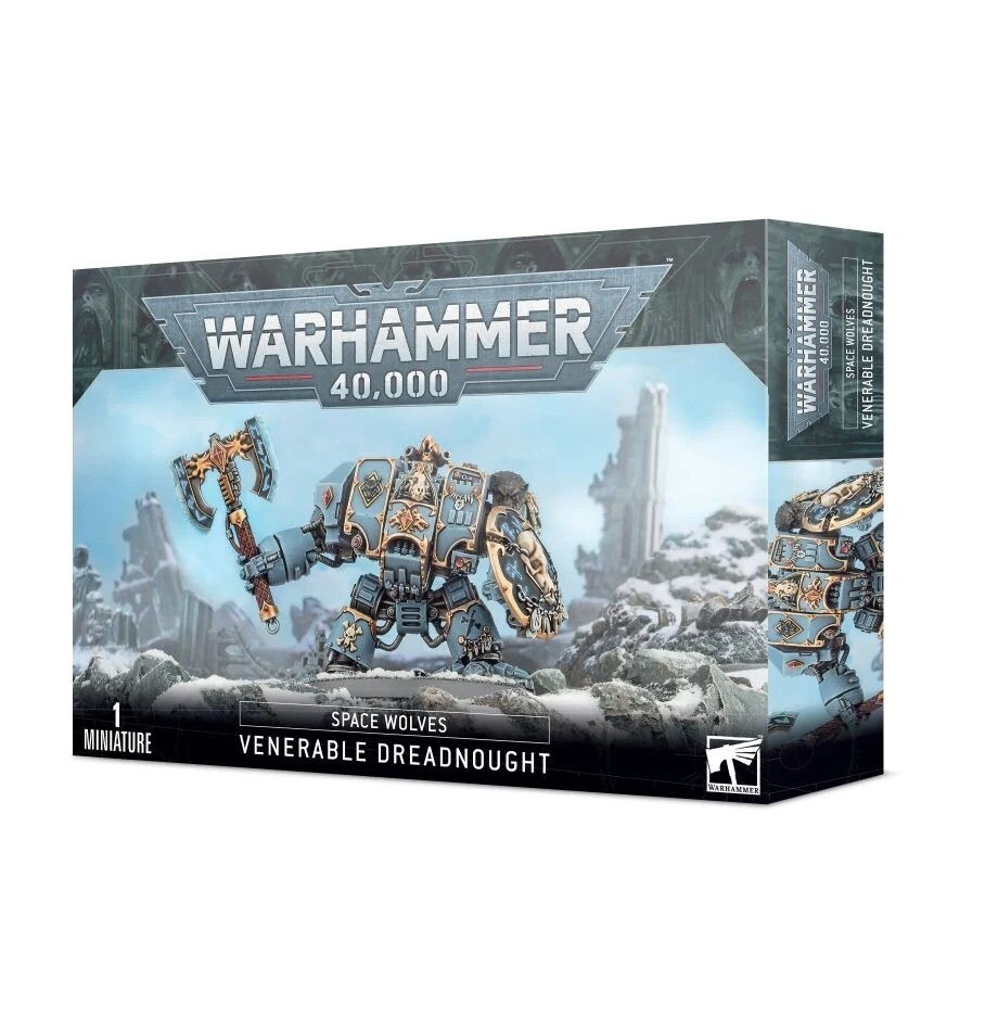 Warhammer, 40k, 53-12, Space Wolves: Venerable Dreadnought