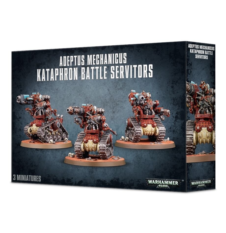 Warhammer, 40k, 59-14, Adeptus Mechanicus: Kataphron Battle Servitors