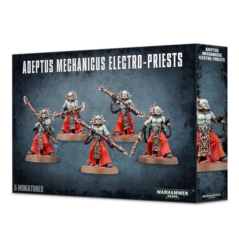 Warhammer 40k, Adeptus Mechanicus: Electro-Priestst