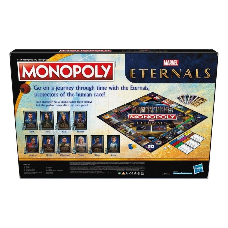 Monopoly, Eternals, Marvel, English Version