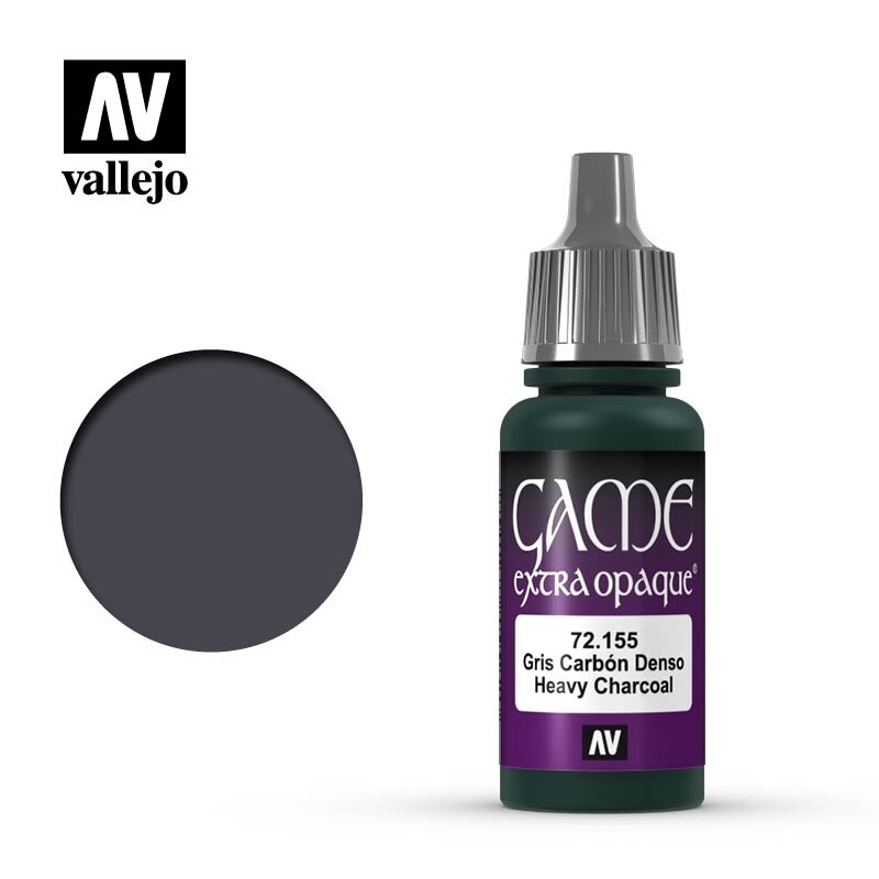 Vallejo, Game Color, Heavy Charcoal