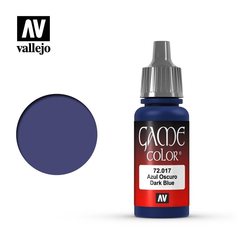 Vallejo, Game Color, Dark Blue, 17 ml