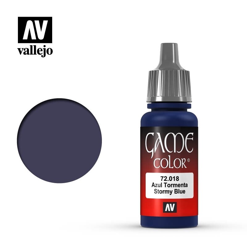Vallejo, Game Color, 72.018, Stormy Blue, 17 ml