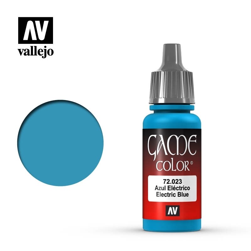 Vallejo, Game Color, 72.023, Electric Blue, 17 ml