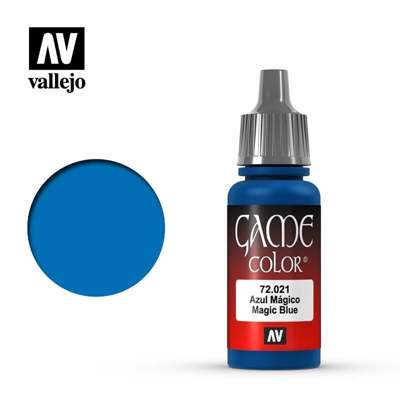 Vallejo, Game Color, 72.021, Magic Blue, 17 ml