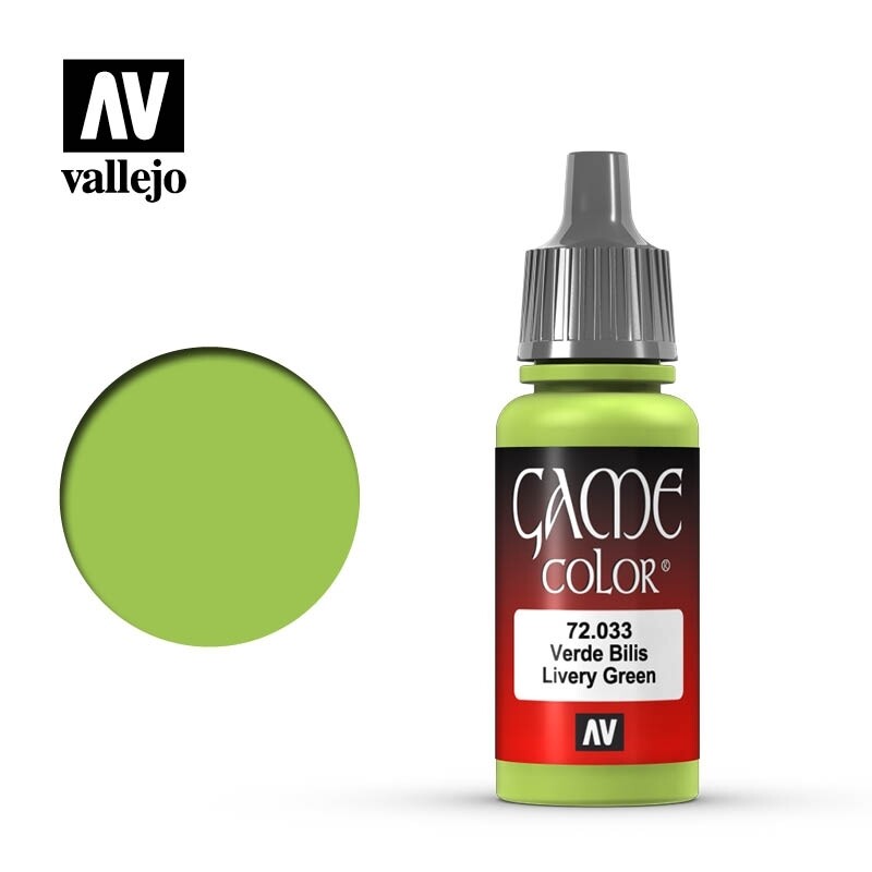 Vallejo, Game Color, Livery Green, 17 ml