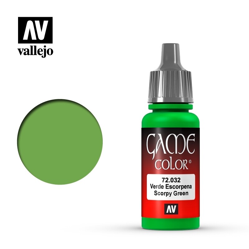 Vallejo, Game Color, Scorpy Green, 17 ml