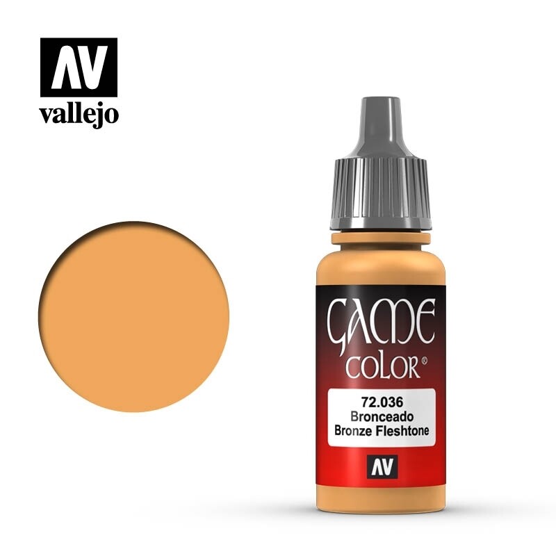 Vallejo, Game Color, 72.036, Bronze Fleshtone, 17 ml