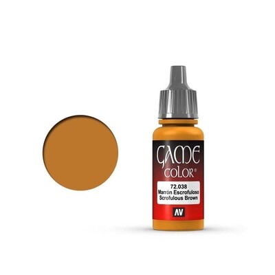 Vallejo, Game Color, Scrofulous Brown