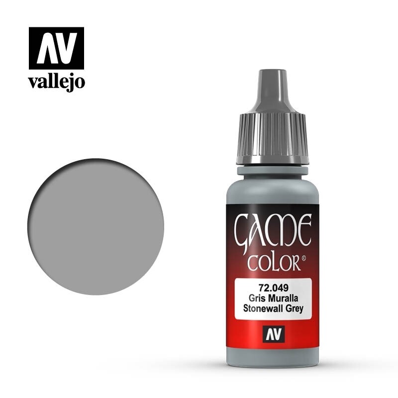 Vallejo, Game Color, 72.049, Stonewall Grey, 17 ml