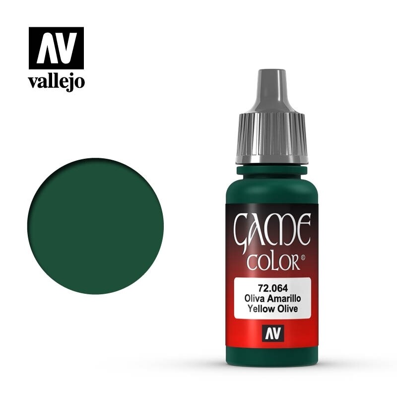 Vallejo, Game Color, Yellow Olive, 17 ml
